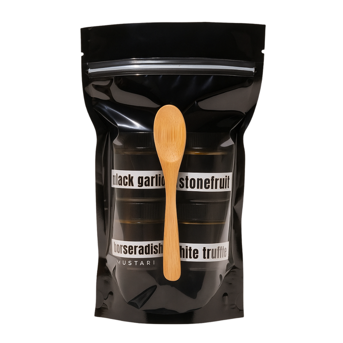 Discover Bold Flavors with Our Mustard 4-Pack Sampler: A Gourmet Condiment Collection