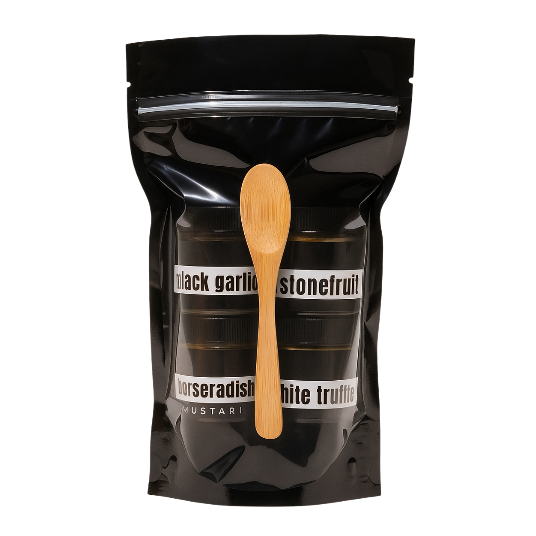 Discover Bold Flavors with Our Mustard 4-Pack Sampler: A Gourmet Condiment Collection