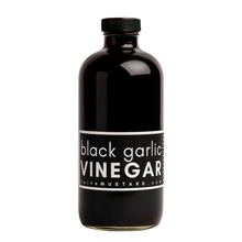 black garlic VINEGAR - salt + MUSTARD