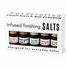 5 Infused Finishing Salts