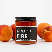 peach FIRE - salt + MUSTARD