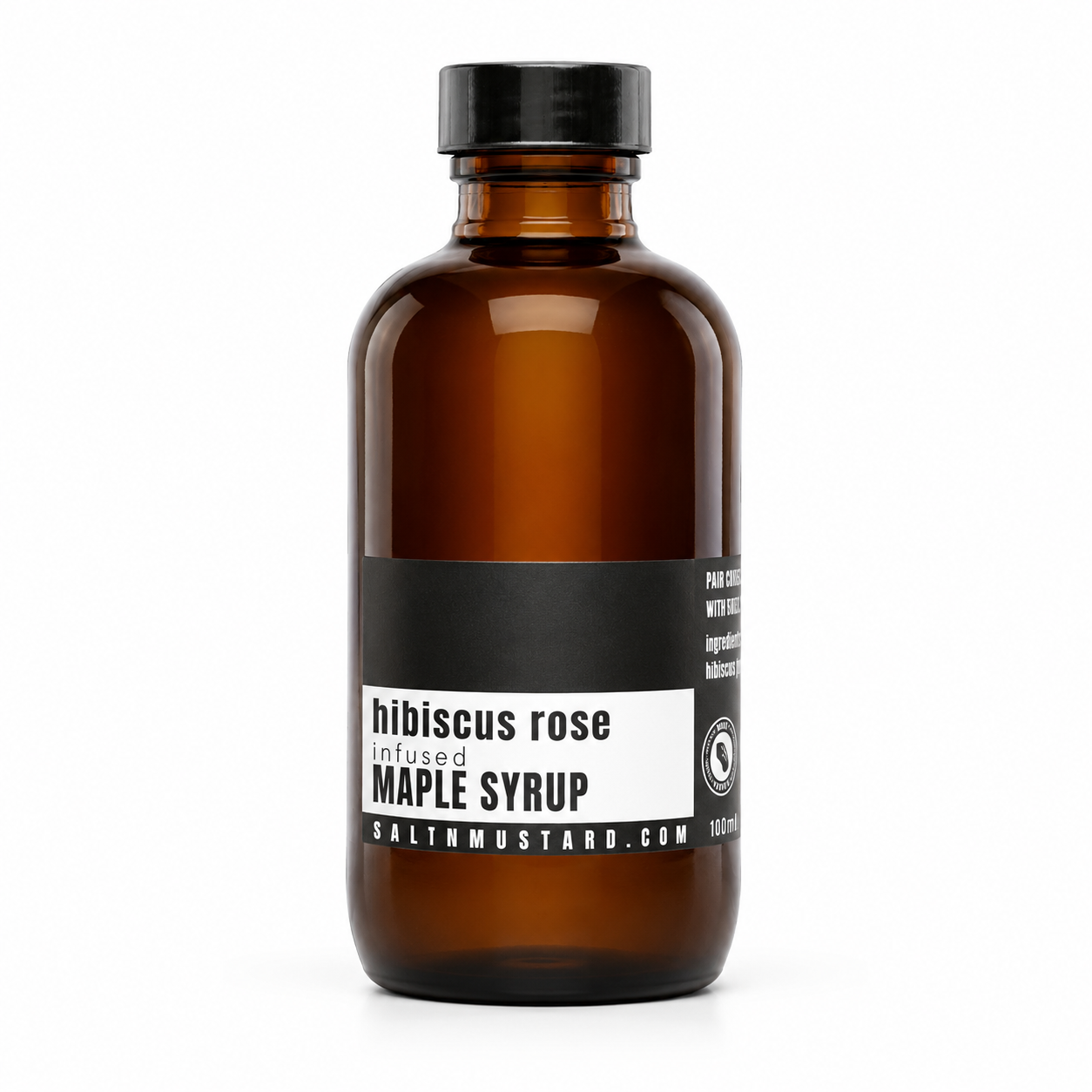 hibiscus rose MAPLE SYRUP – salt + MUSTARD