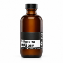 hibiscus rose MAPLE SYRUP