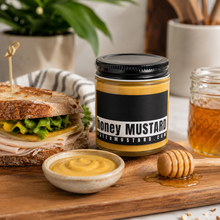 honey MUSTARD - salt + MUSTARD