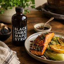 black garlic MAPLE SYRUP