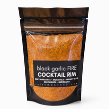black garlic FIRE COCKTAIL RIM
