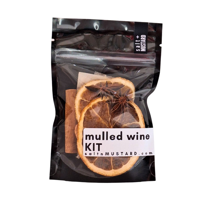 mulled wine KIT - salt + MUSTARD