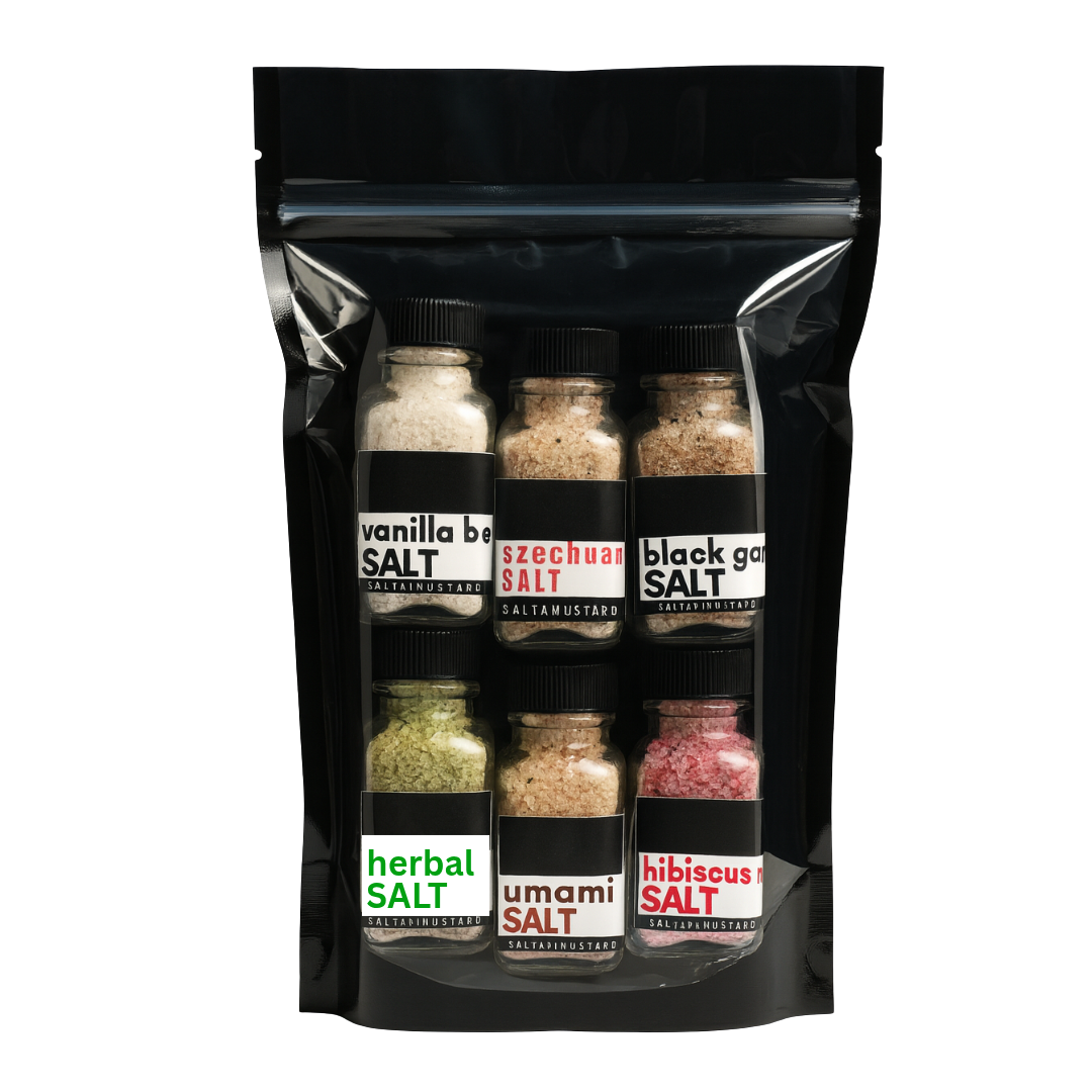 Discover the Ultimate Finishing Salt 6-Pack  Gourmet Artisanal Salts for Every Dish