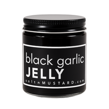 black garlic JELLY - salt + MUSTARD