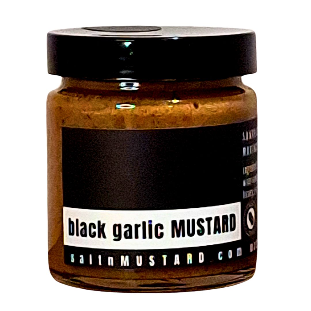 black garlic MUSTARD