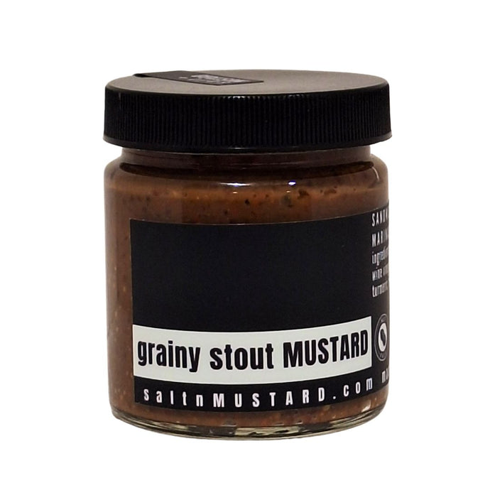 grainy stout MUSTARD - salt + MUSTARD