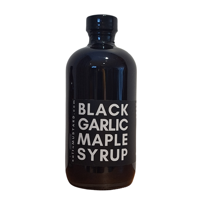 black garlic MAPLE SYRUP