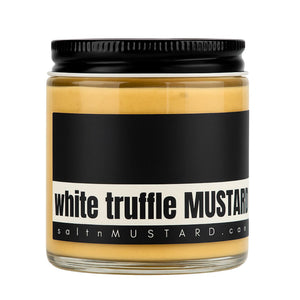 white truffle MUSTARD - salt + MUSTARD