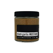 black garlic MUSTARD - salt + MUSTARD
