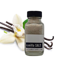 vanilla bean SALT - salt + MUSTARD