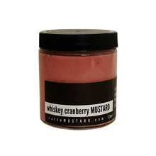 whiskey cranberry MUSTARD - salt + MUSTARD