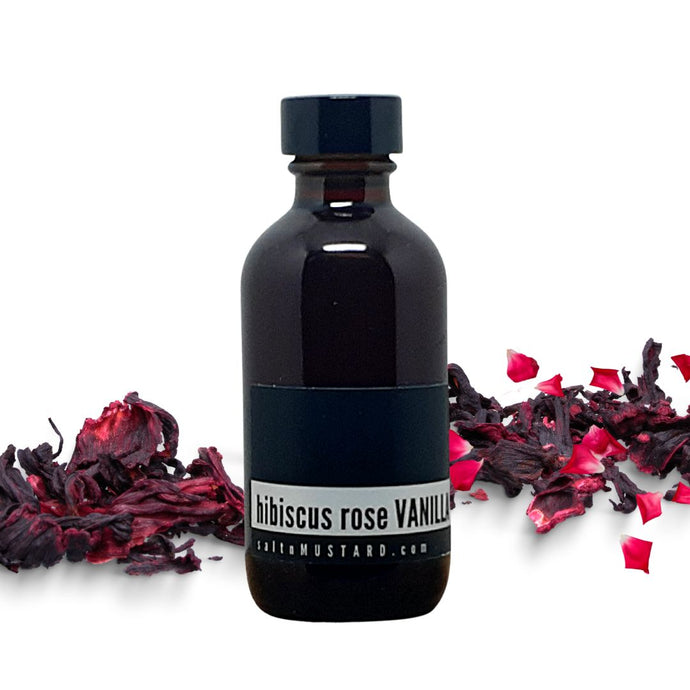 hibiscus rose VANILLA - salt + MUSTARD